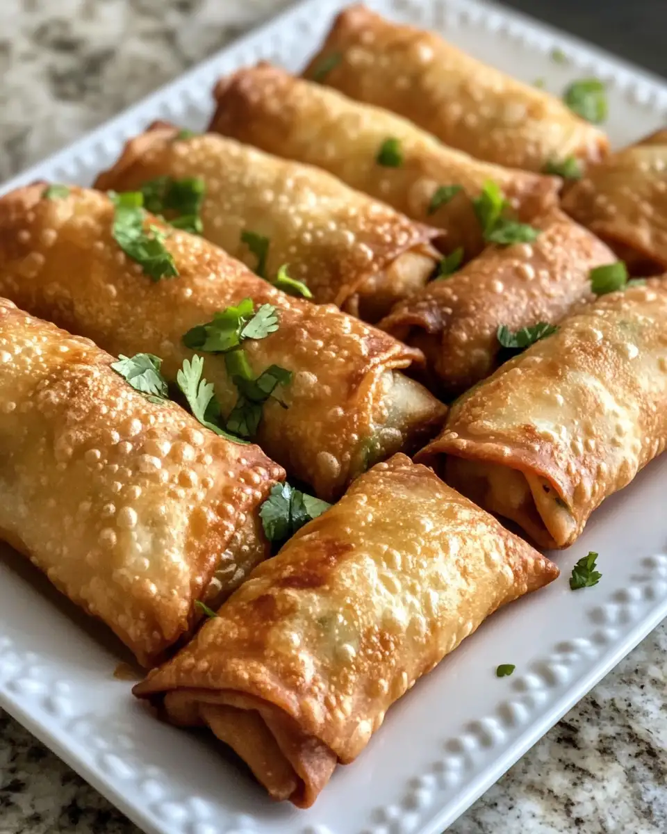 Final dish - Sizzling Bacon Jalapeño Popper Eggrolls: A Fusion Fiesta of Flavor