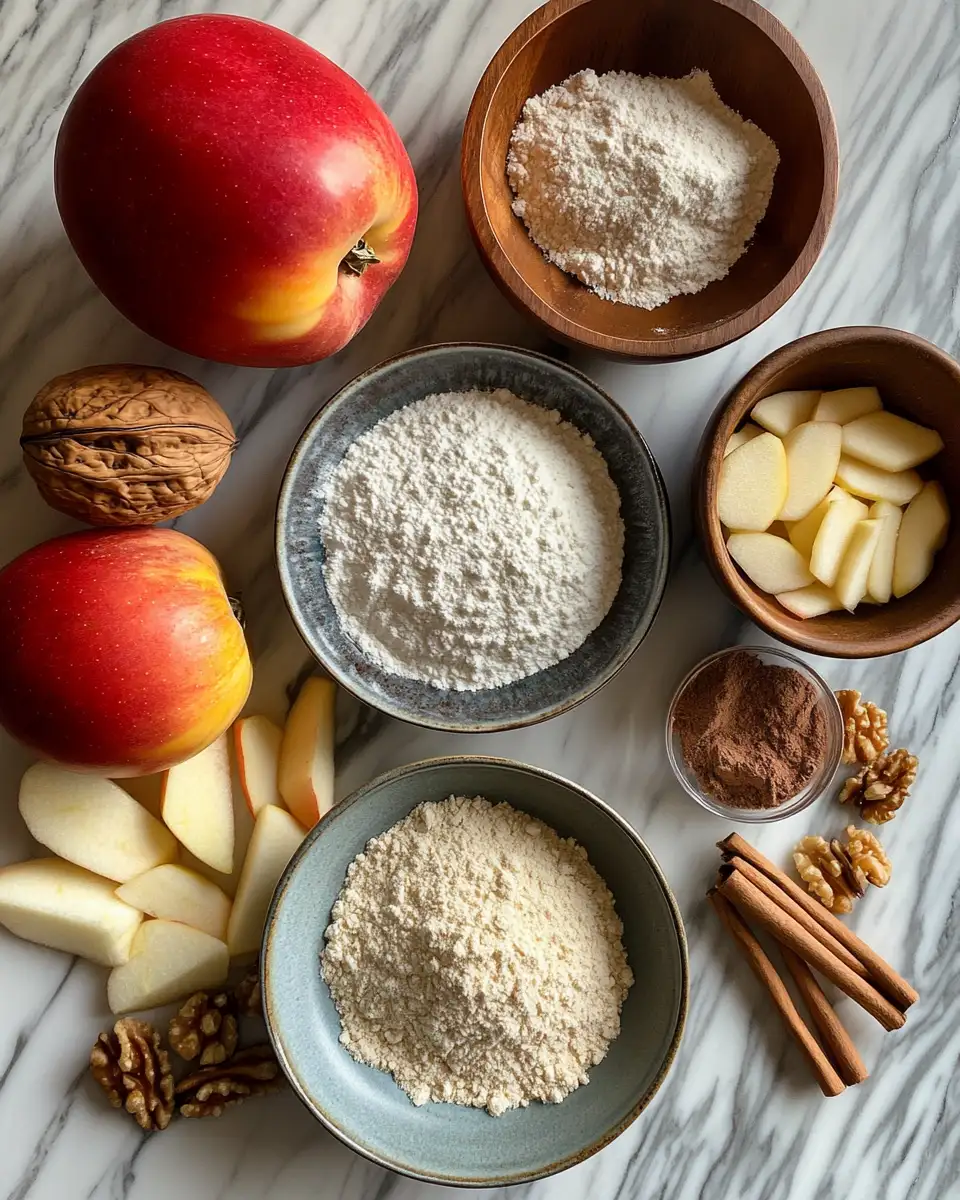 Ingredients for Irresistibly Delicious: Discover the Magic of Apple Cinnamon Cookies