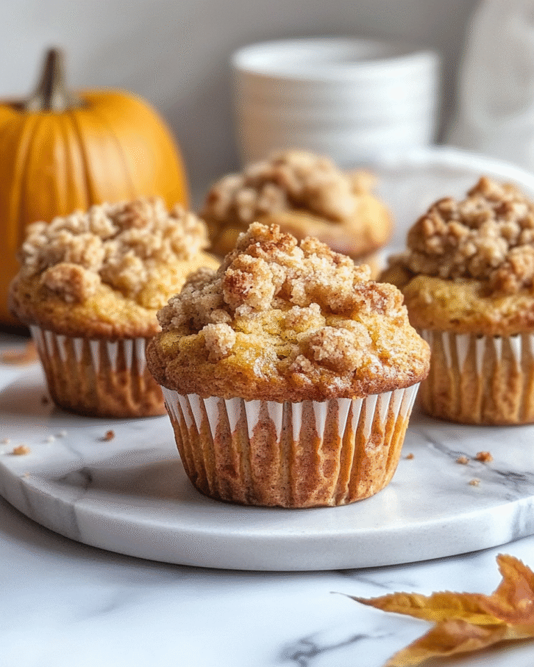 Delight in Fall Flavors with Irresistible Apple Pumpkin Streusel Muffins - Featured Image