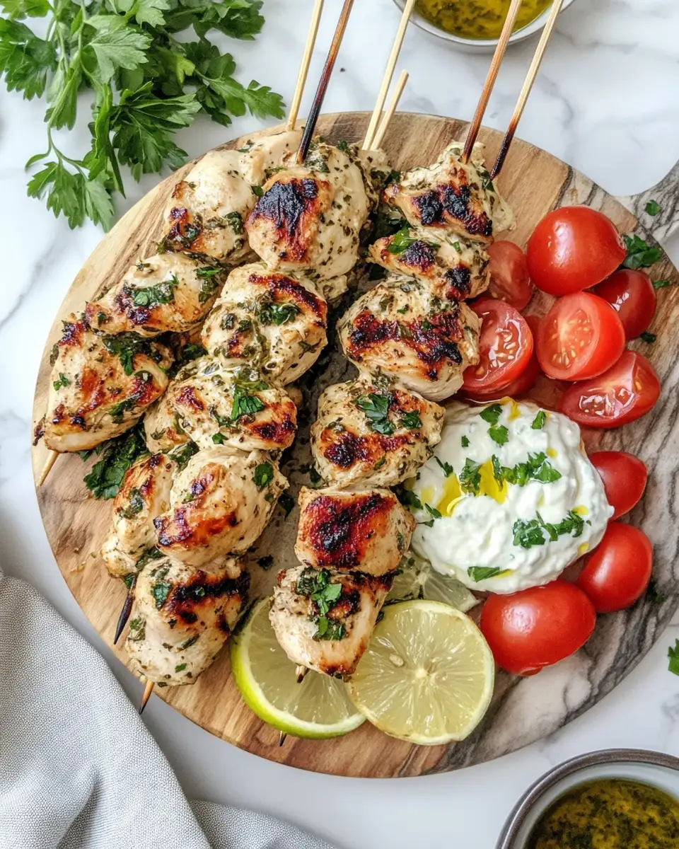 Final dish - Savor the Sunshine: Authentic Greek Chicken Souvlaki Recipe