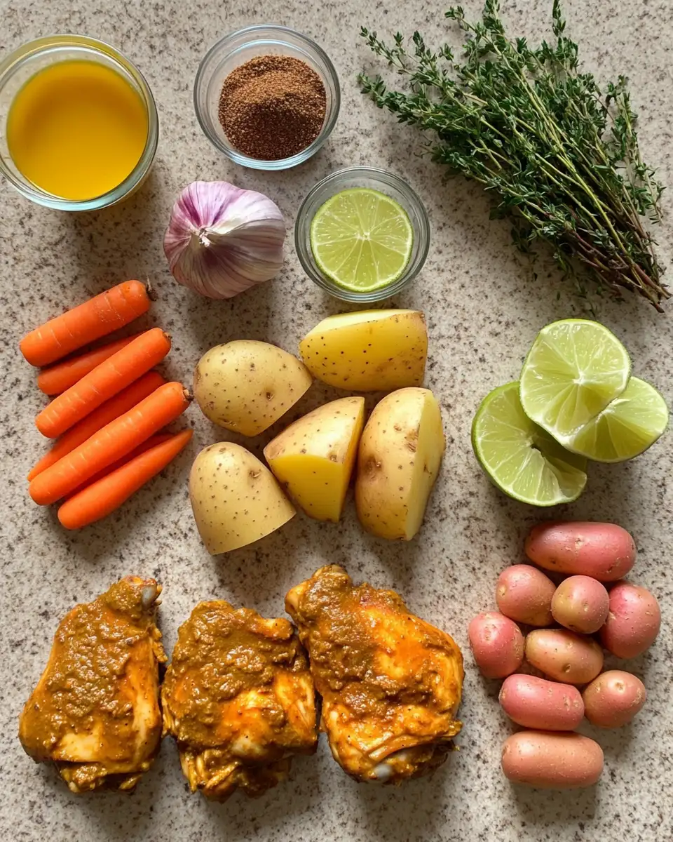 Ingredients for Savor the Heat: Discover Authentic Jamaican Curry Chicken Bliss