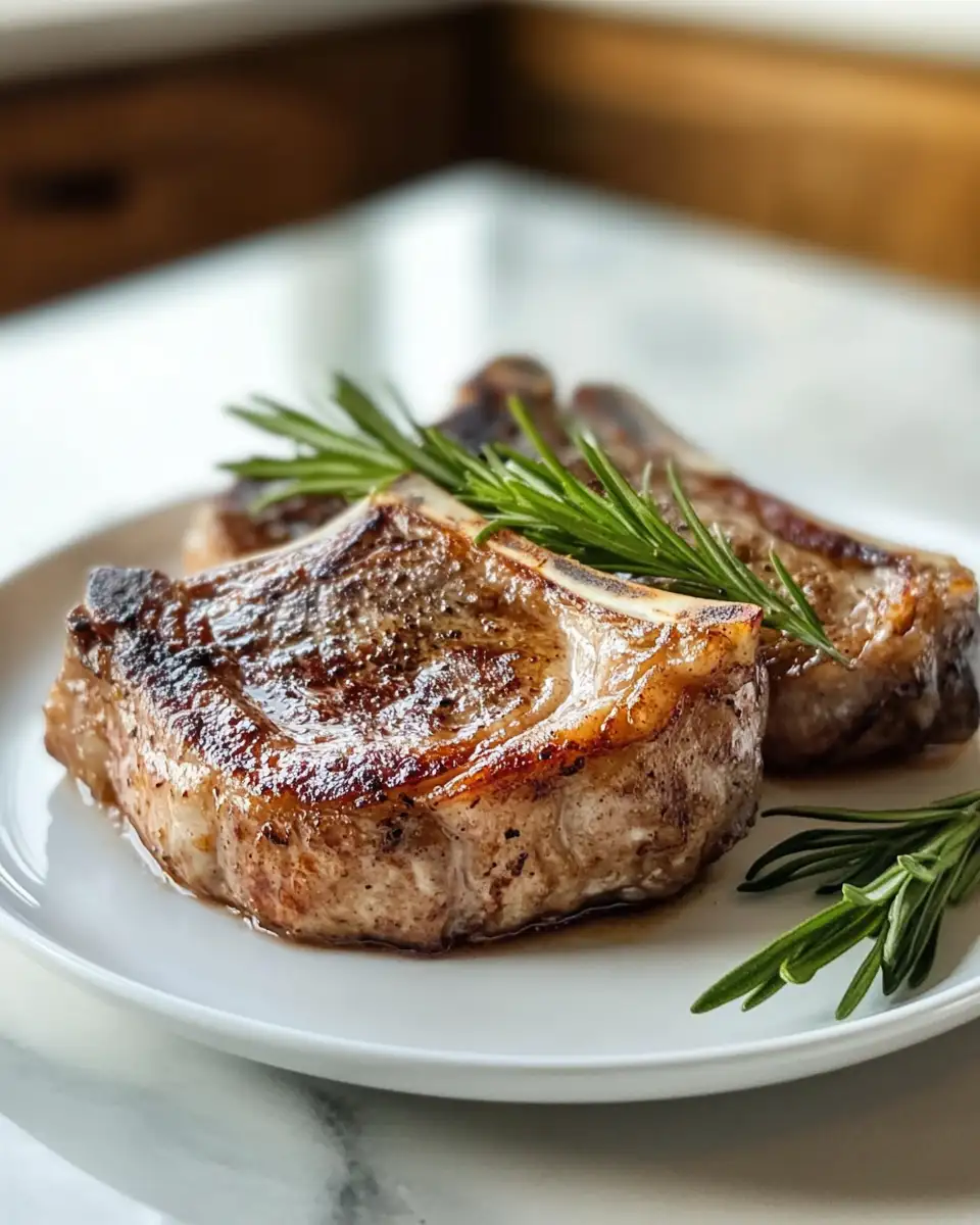 Final dish - Savor the Tradition of Authentic Sicilian Pork Chops