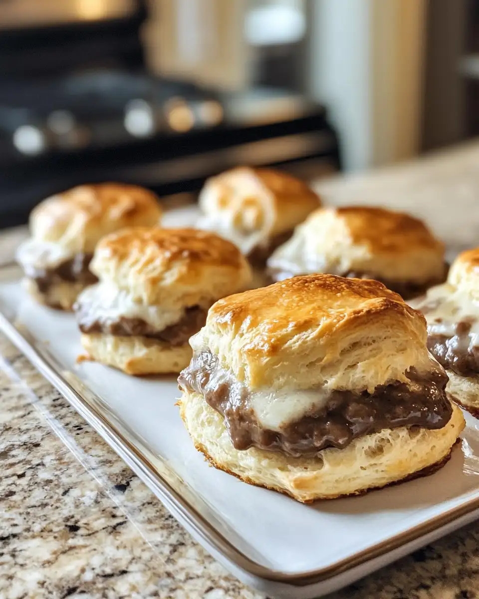 Final dish - Irresistible Baked French Dip Biscuits That Will Elevate Your Snack Game
