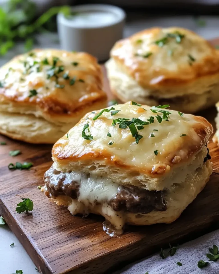 Irresistibly Cheesy Baked French Dip Biscuits Recipe You Need to Try - Featured Image