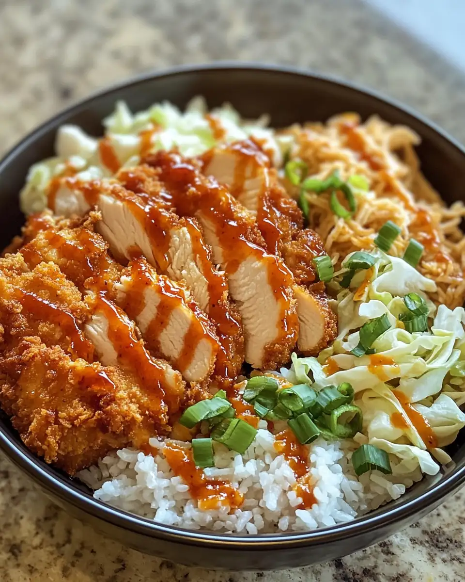 Ingredients for Sizzle and Spice: Dive into the Ultimate Bang Bang Chicken Bowl with Creamy Sauce