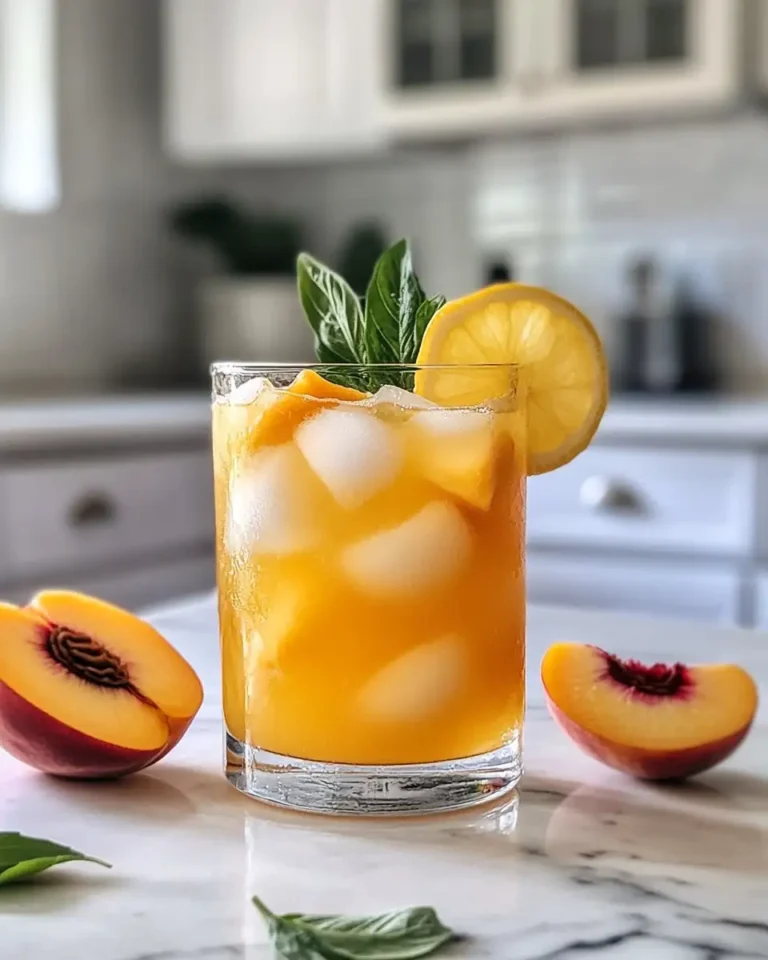 Sip into Paradise with Beach Peach Lemonade - Featured Image