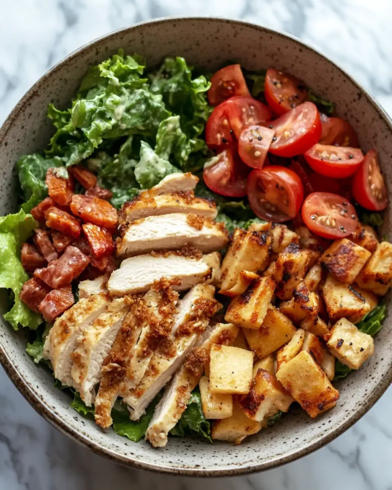 BLT Chicken Salad Delight: A Crunchy Twist on a Classic Favorite - Featured Image