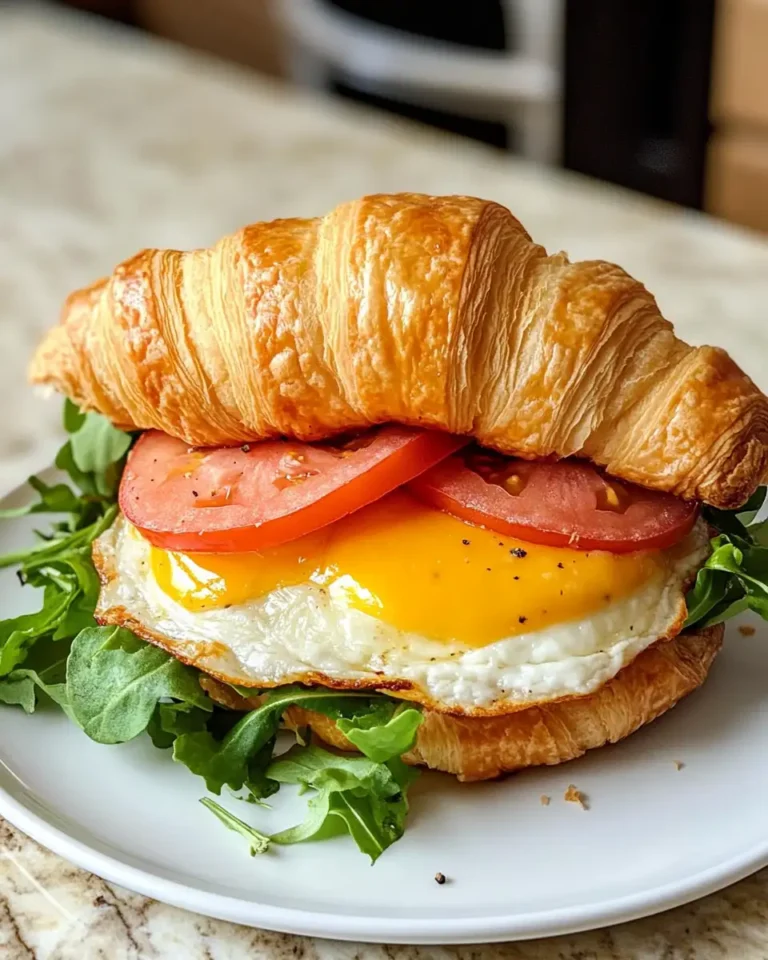 Rise and Shine with the Ultimate Breakfast Croissant Sandwich Delight - Featured Image