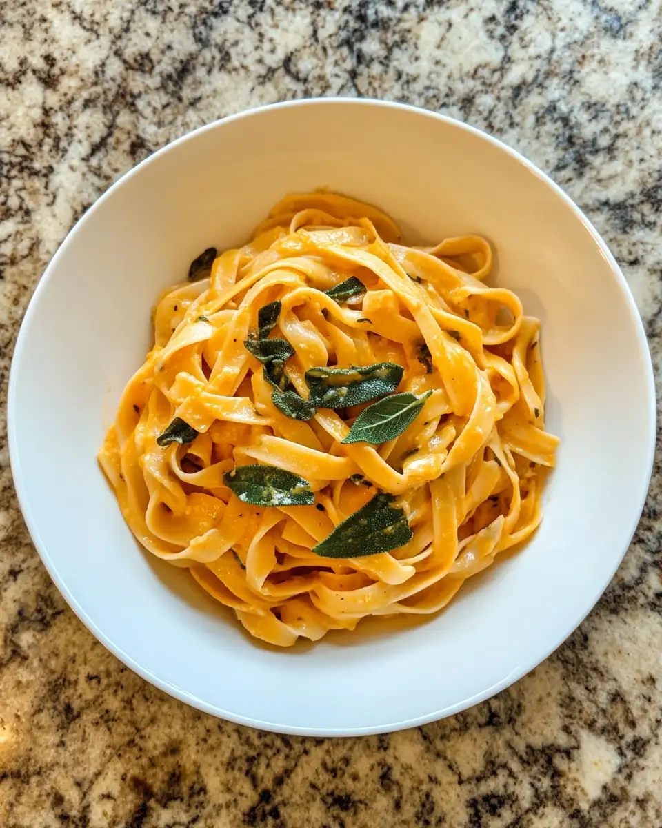Final dish - Autumn Bliss: Indulge in Butternut Squash & Sage Pasta Magic