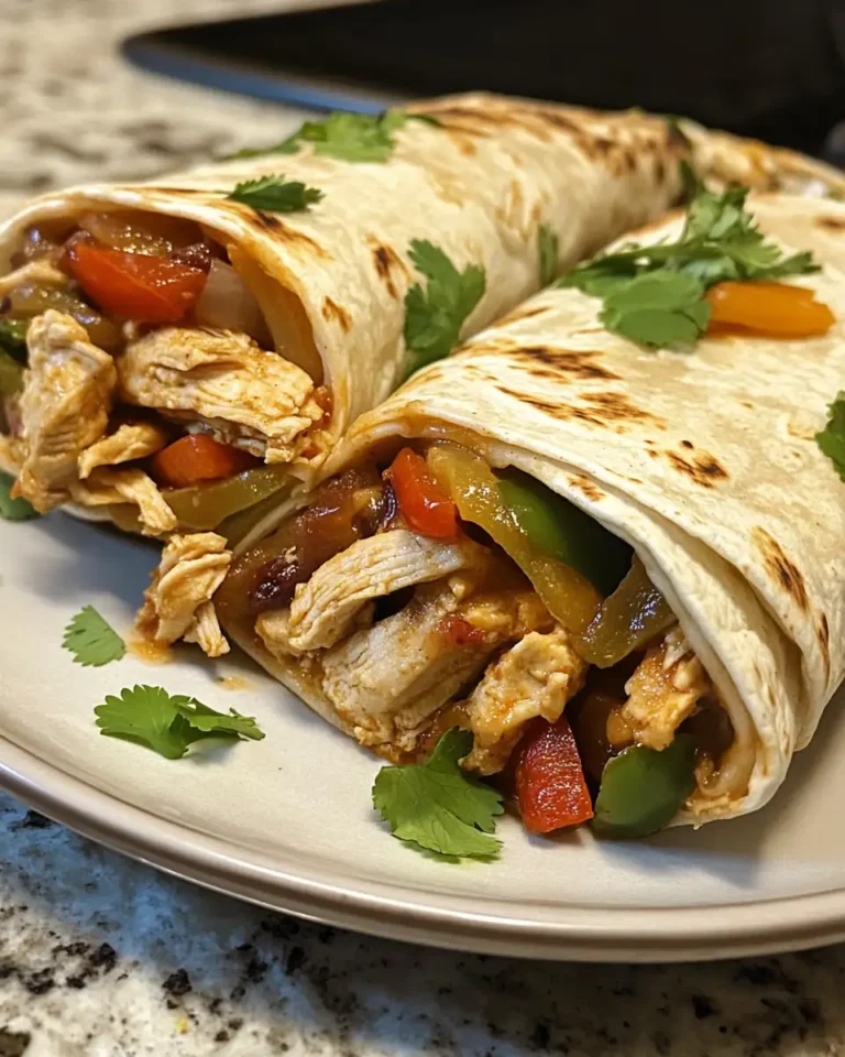 Sizzling Chicken Bell Pepper Ranch Burritos: A Flavor Fiesta - Featured Image
