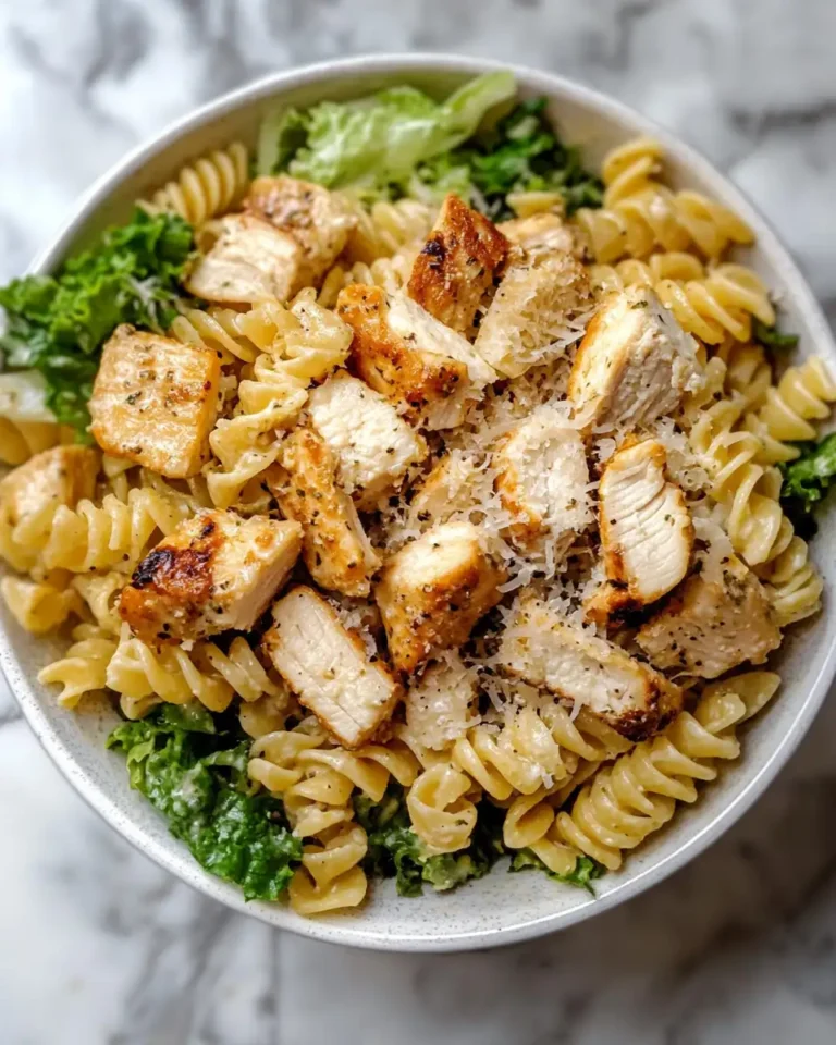 Elevate Your Lunch Game with a Zesty Chicken Caesar Pasta Salad - Featured Image
