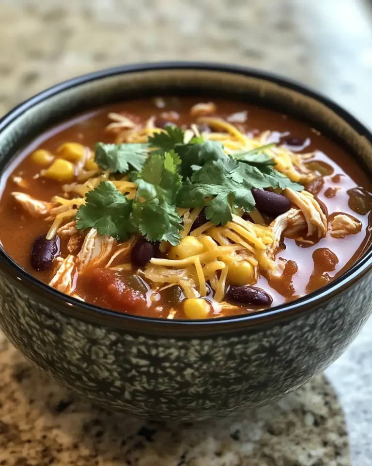 Savor the Flavor: Irresistible Chicken Enchilada Soup Recipe - Featured Image