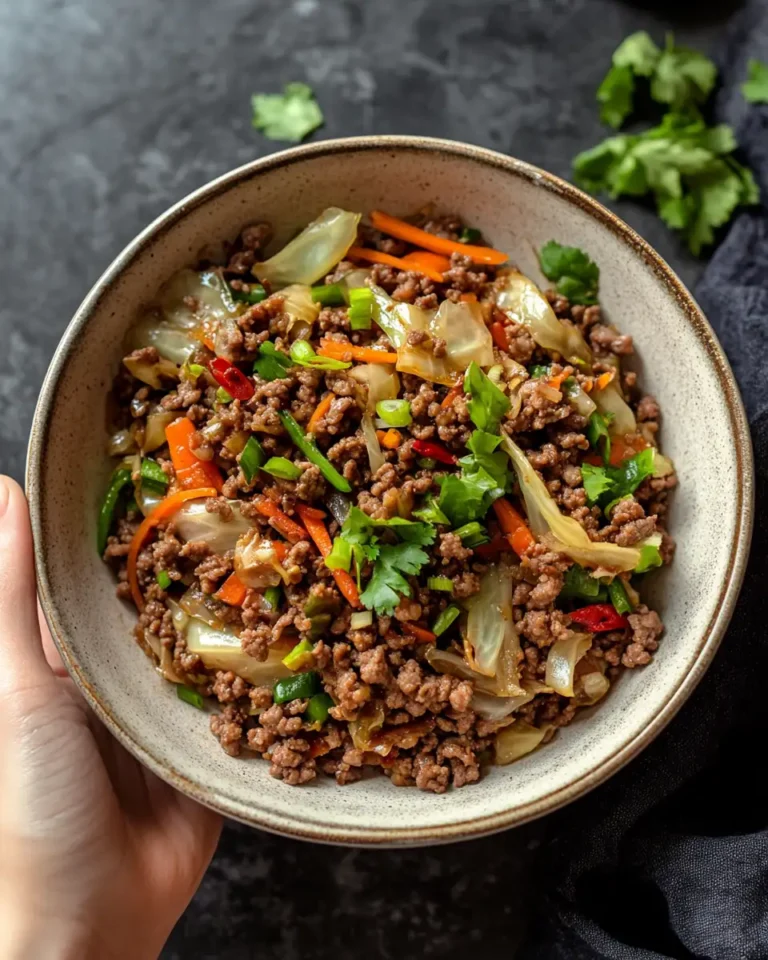 Sizzle and Spice: Mastering the Art of Chinese Ground Beef and Cabbage Stir-Fry - Featured Image