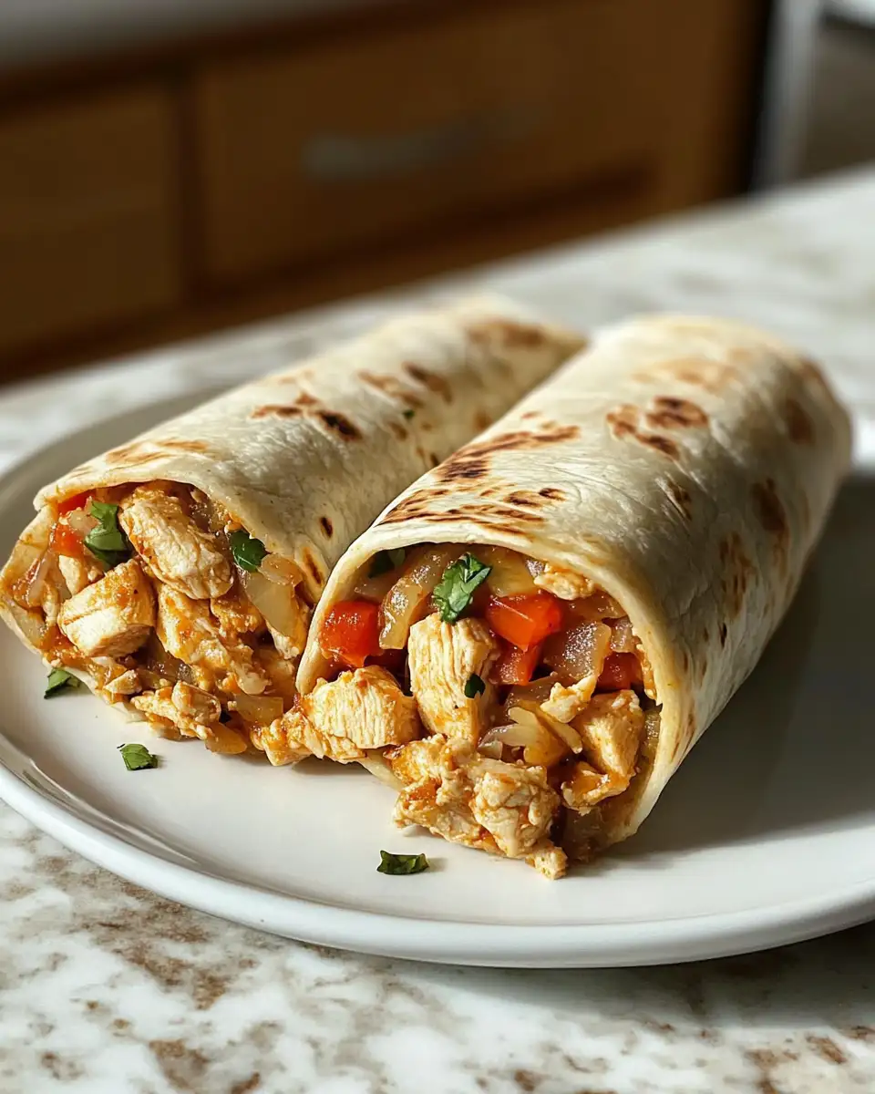 Final dish - Spice Up Your Meal with the Ultimate Chipotle Ranch Grilled Chicken Burrito