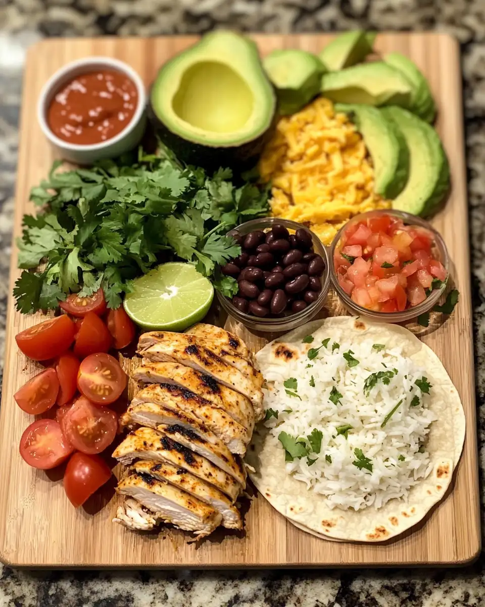Ingredients for Spice Up Your Meal with the Ultimate Chipotle Ranch Grilled Chicken Burrito
