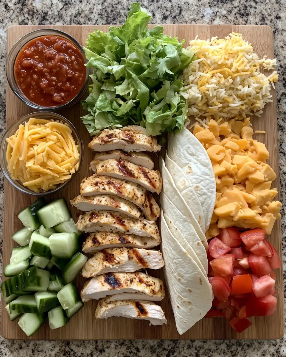 Ingredients for Unwrap Flavor: Discover the Ultimate Chipotle Ranch Grilled Chicken Burrito Experience