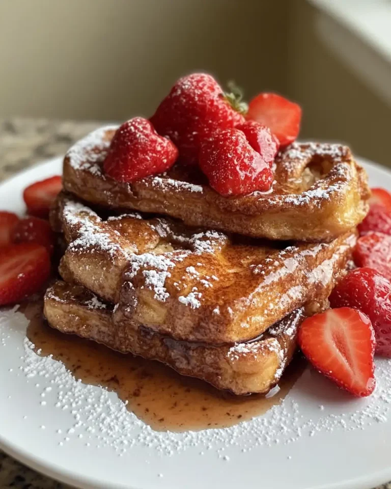 Indulge in the Ultimate Breakfast Delight with Churro Stuffed French Toast - Featured Image