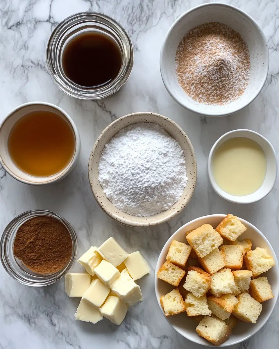 Ingredients for Irresistible Cinnamon Sugar French Toast Muffins to Sweeten Your Morning