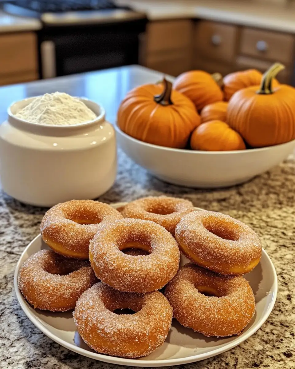Ingredients for Indulge in Autumn Bliss with Cinnamon Sugar Pumpkin Donuts