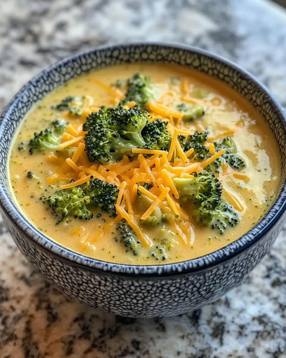 Final dish - Cozy Up with the Ultimate Creamy Broccoli and Cheddar Potato Soup