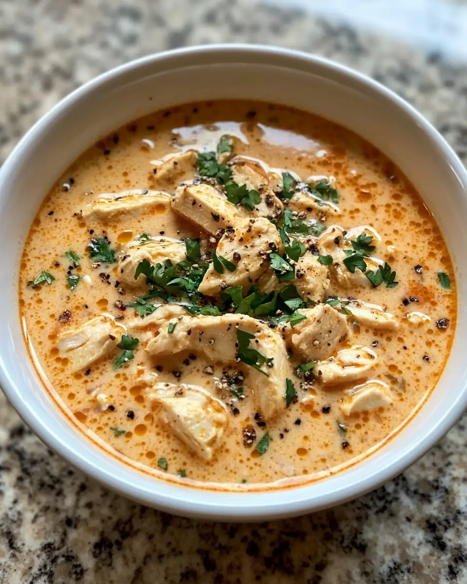 Final dish - Spice Up Your Bowl with Creamy Cajun Chicken Soup
