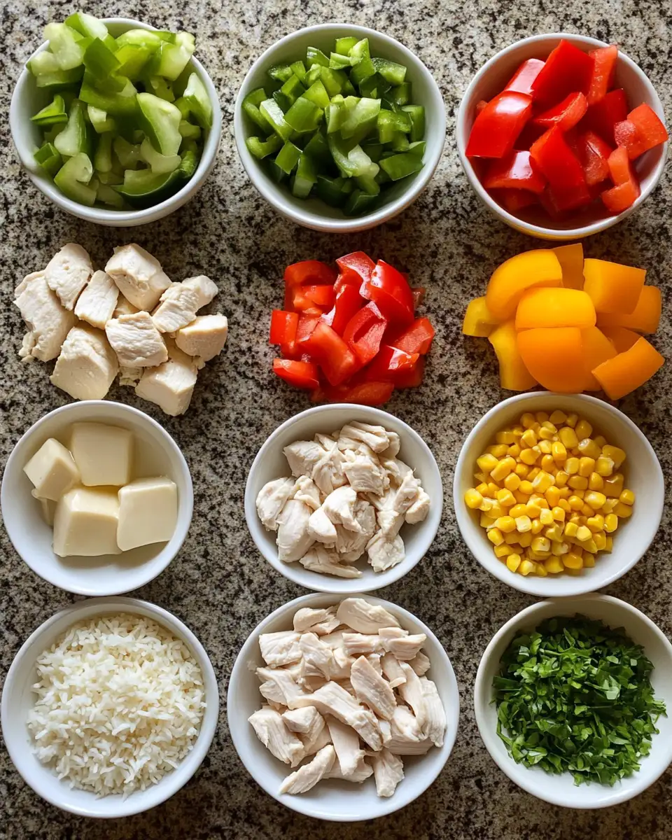 Ingredients for Spice Up Your Bowl with Creamy Cajun Chicken Soup