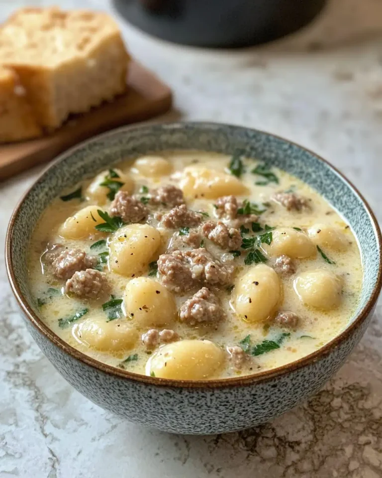 Indulge in Comfort with Creamy Sausage Gnocchi Soup Magic - Featured Image