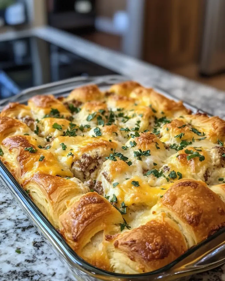 Rise and Shine with a Delectable Crescent Roll Breakfast Casserole - Featured Image