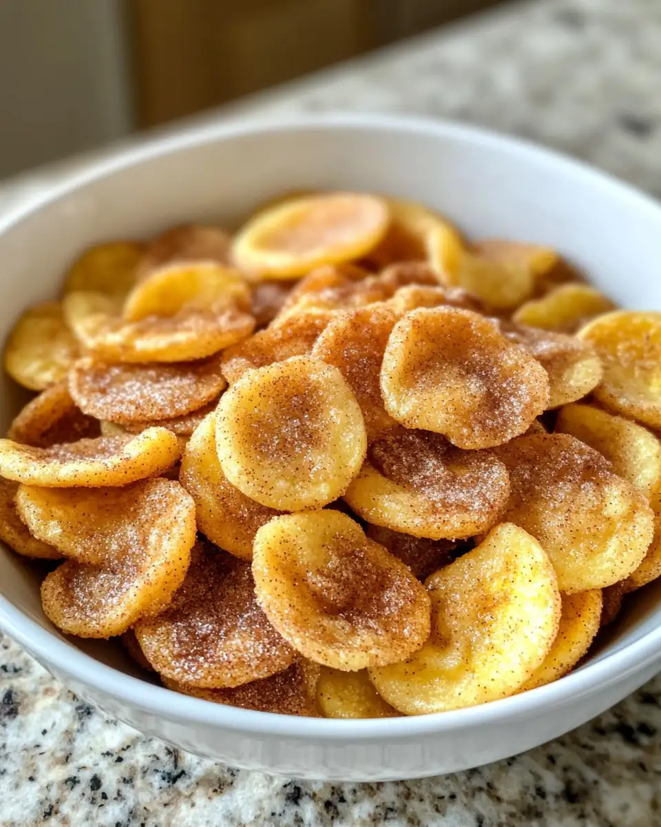 Final dish - Irresistibly Sweet and Crispy: Homemade Cinnamon Sugar Banana Chips