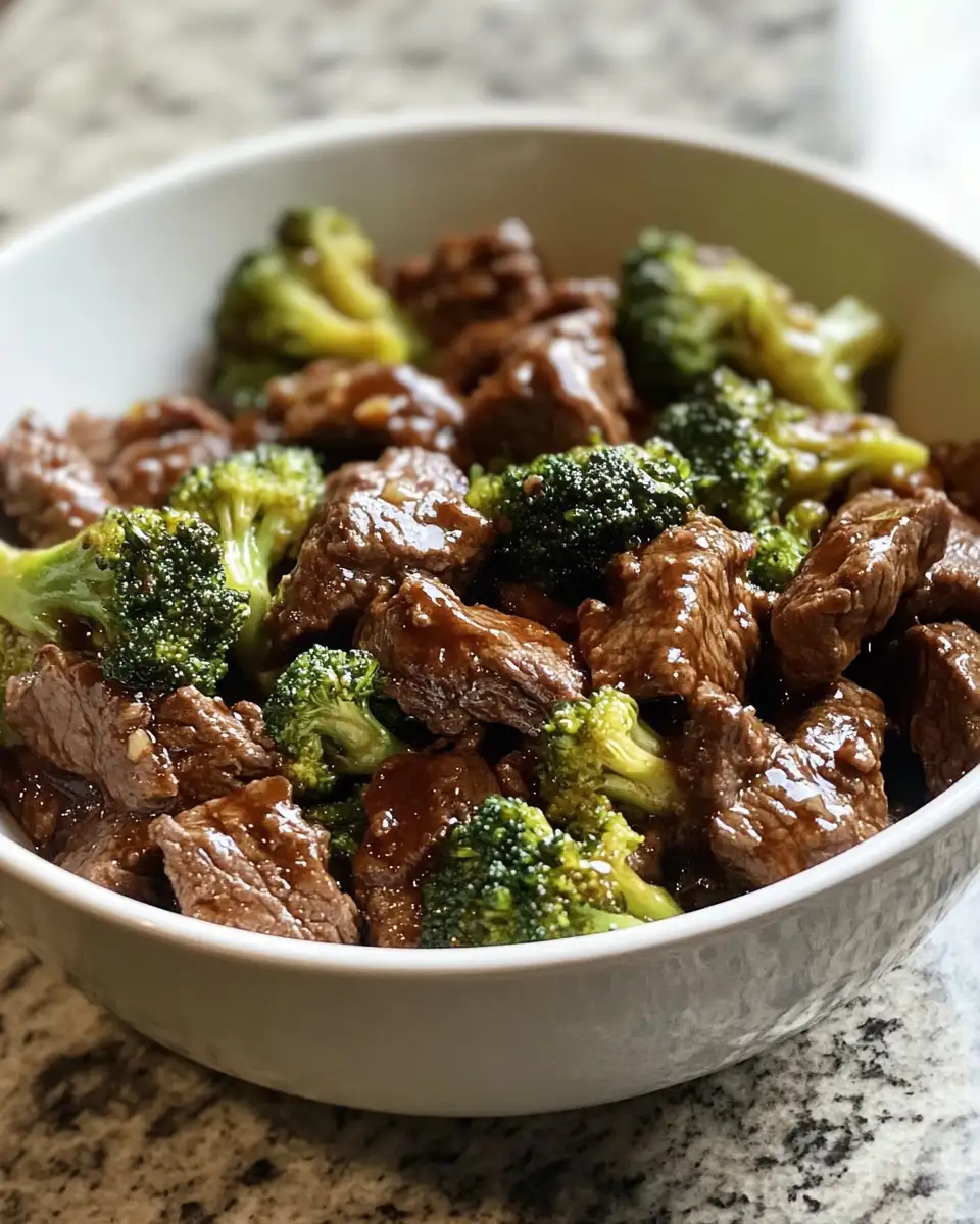 Final dish - Crock Pot Beef and Broccoli: A Deliciously Easy Weeknight Dinner