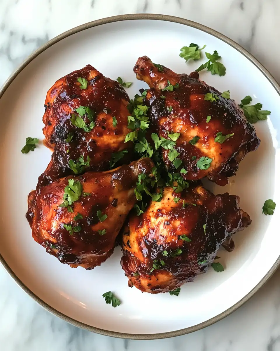 Final dish - Slow-Cooked Sensation: Irresistible Crockpot BBQ Chicken