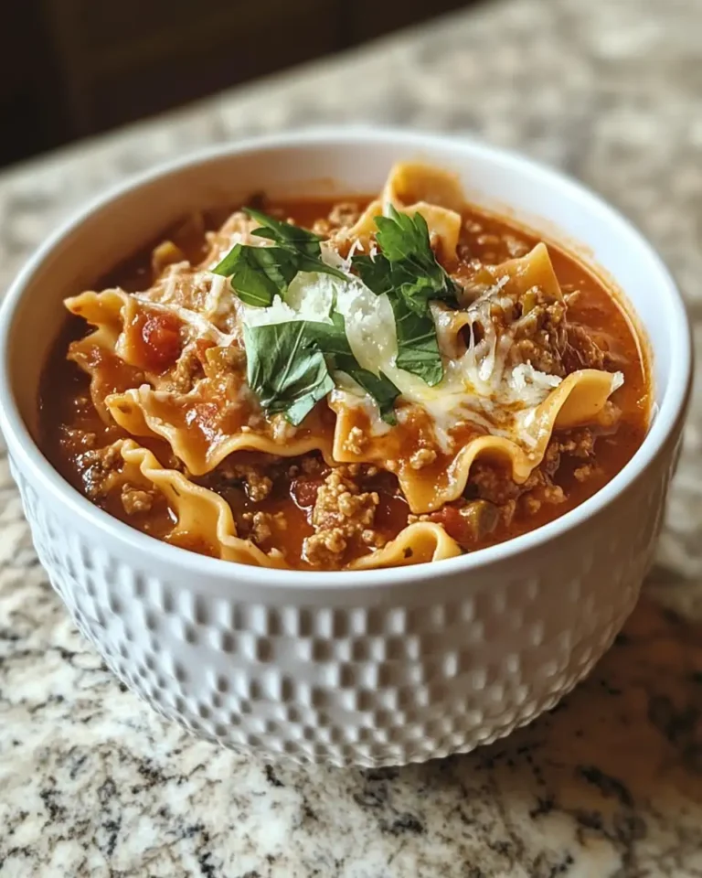 Crockpot Lasagna Soup: Cozy Comfort in a Bowl - Featured Image