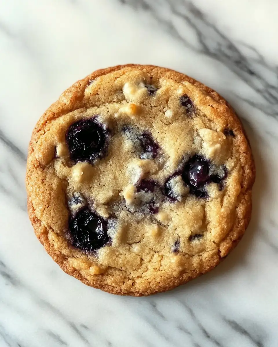 Final dish - Irresistible Blueberry Cookie Bliss