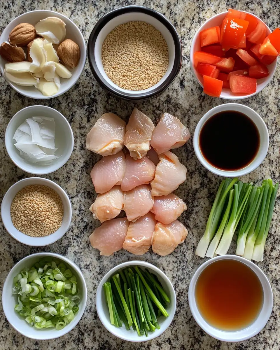 Ingredients for Effortless Flavor: Dump and Go Crockpot Teriyaki Chicken Magic