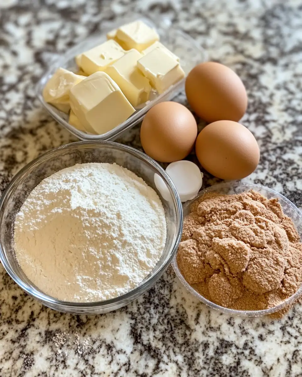 Ingredients for Irresistibly Easy Chewy Snickerdoodles That Melt in Your Mouth