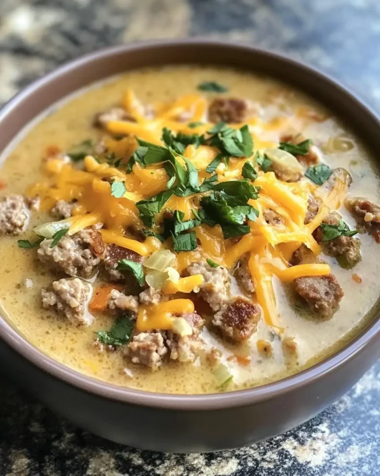 Cheeseburger Bliss in a Bowl: The Easiest Crockpot Soup Ever - Featured Image