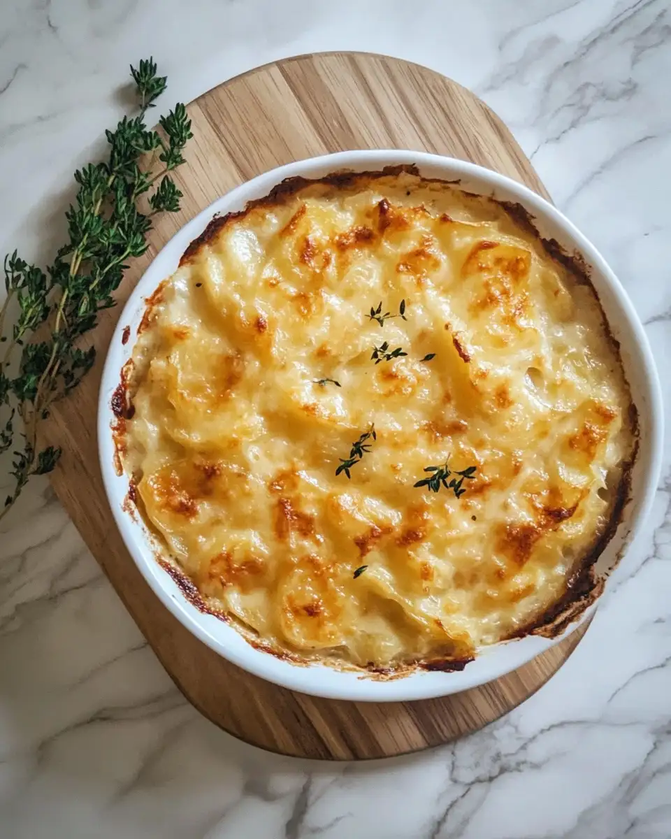Final dish - Heavenly Comfort: French Onion Funeral Potatoes That Wow