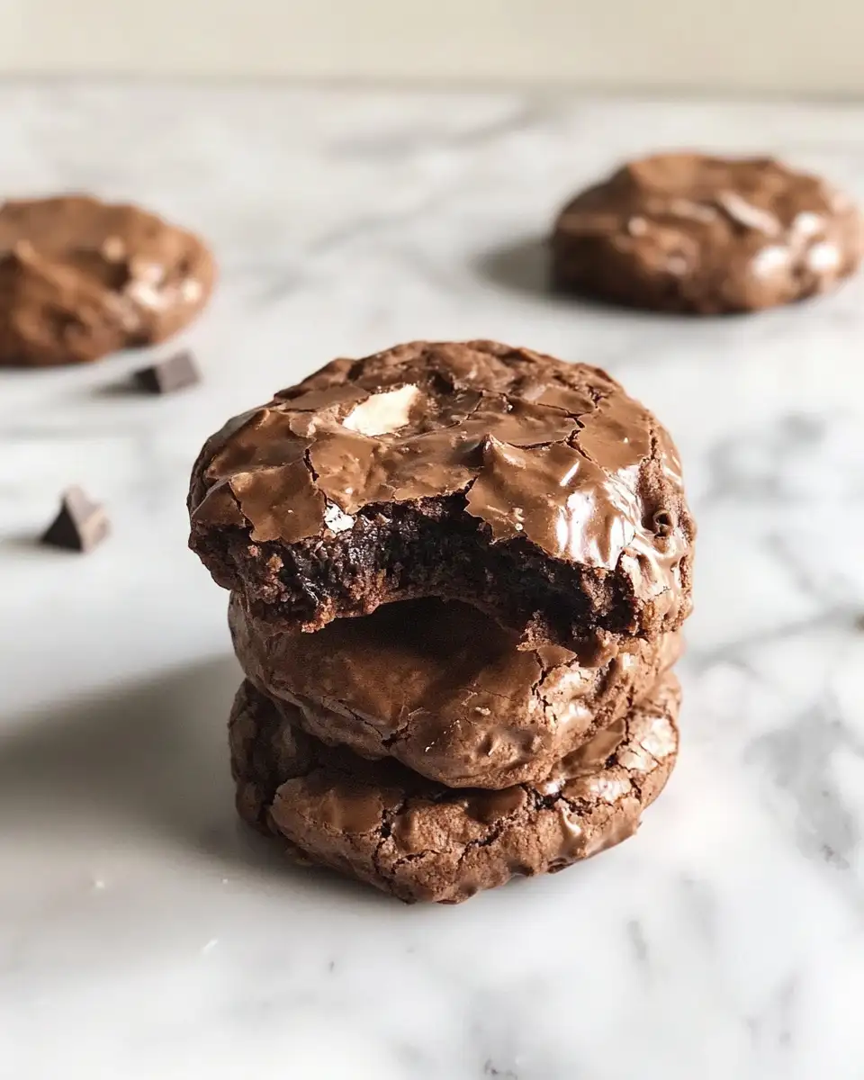 Final dish - Irresistible Indulgence: Discover the Magic of Fudgy Chocolate Lava Cookies