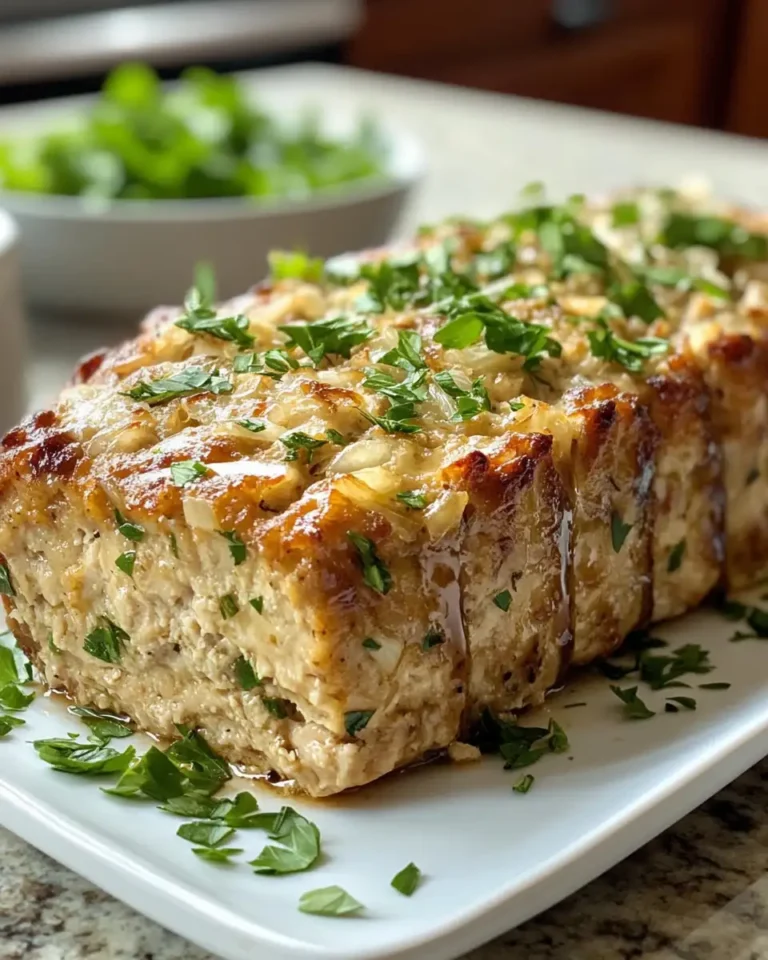 Garlic Parmesan Chicken Meatloaf: A Flavorful Twist on a Classic Comfort Dish - Featured Image