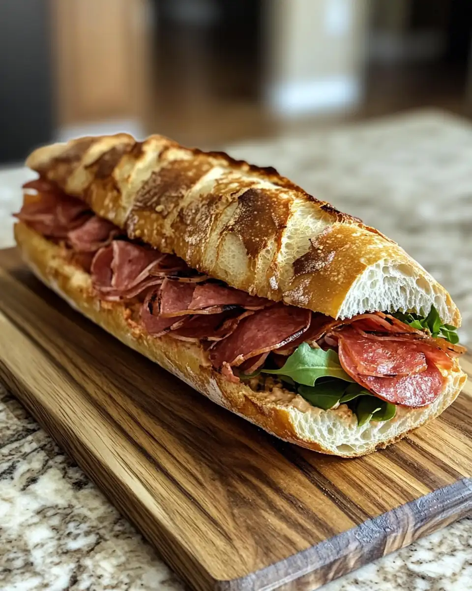 Final dish - Gourmet Ciabatta Sandwich: Elevate Your Lunch with a Taste of Elegance