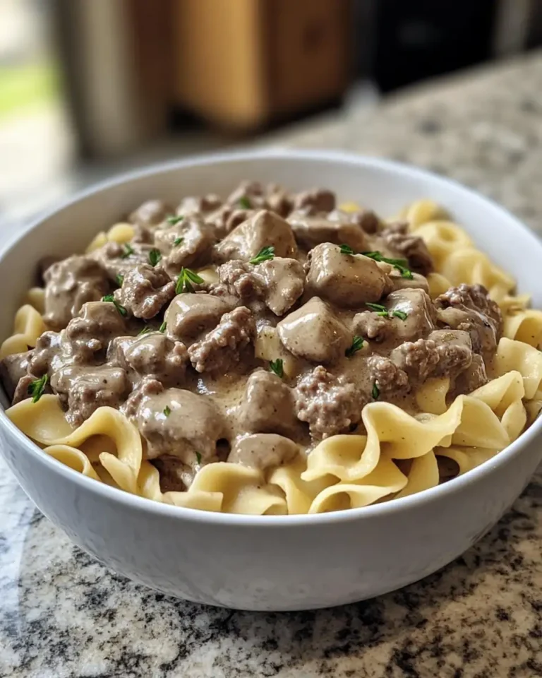 Savor the Comfort: Easy Ground Beef Stroganoff for Cozy Nights - Featured Image