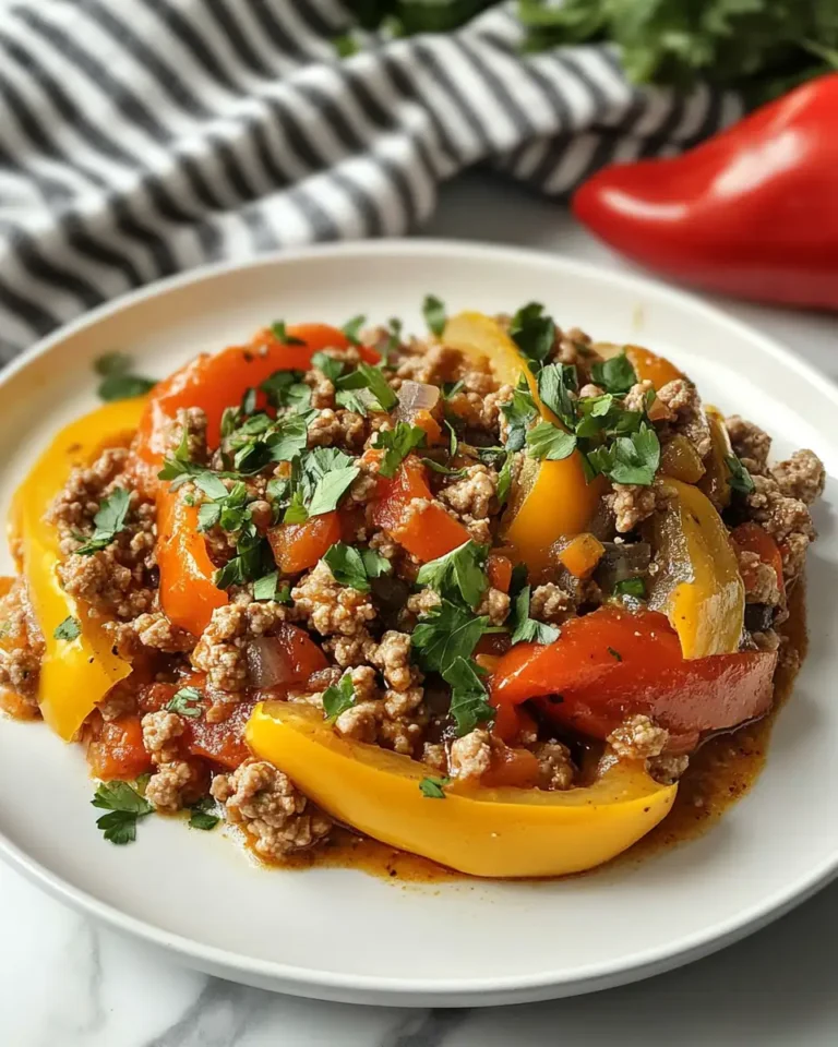 Zesty Ground Turkey and Peppers: A Flavorful Weeknight Winner - Featured Image