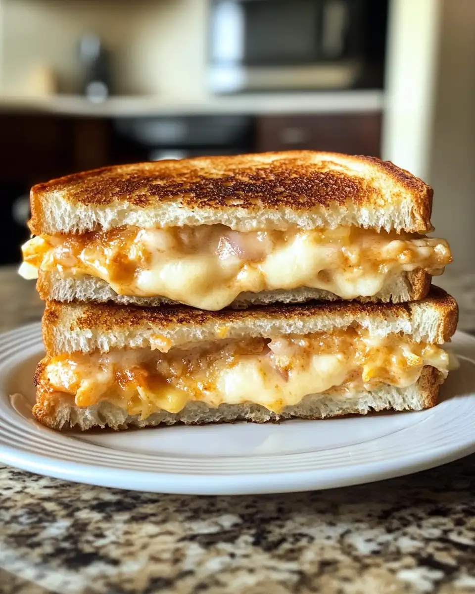 Final dish - Aloha to Flavor: Hawaiian Roll Grilled Cheese Delight