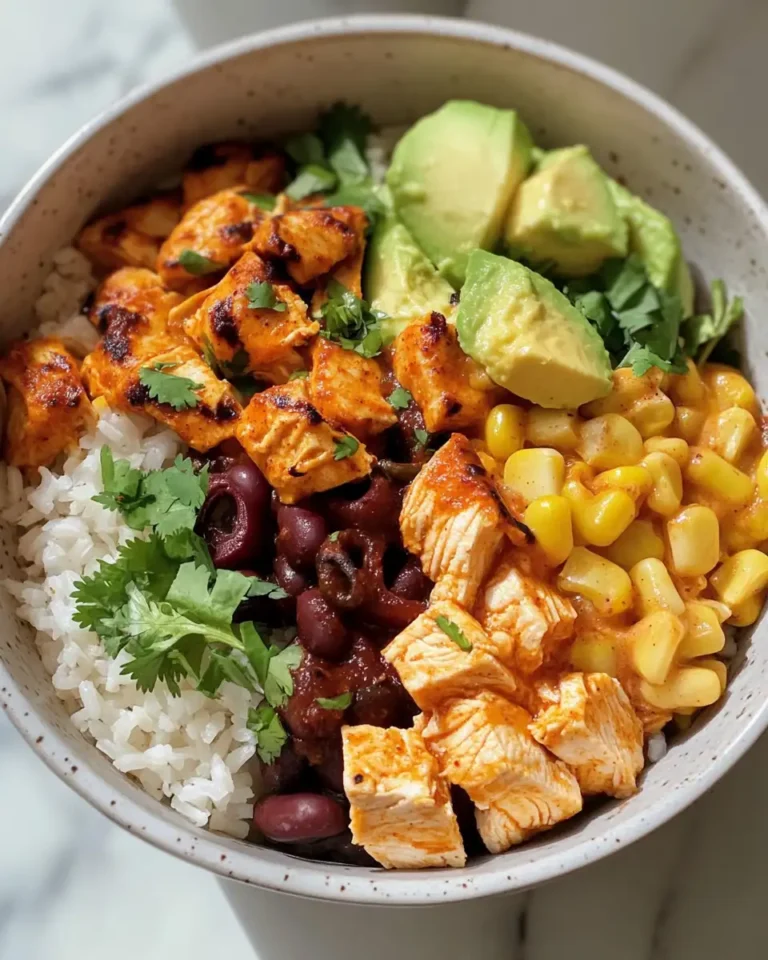 Savor the Power: Delicious High-Protein Chicken Enchilada Bowls - Featured Image