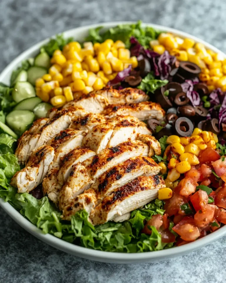 Power Up Your Plate with High Protein Southwest Chicken Salad - Featured Image