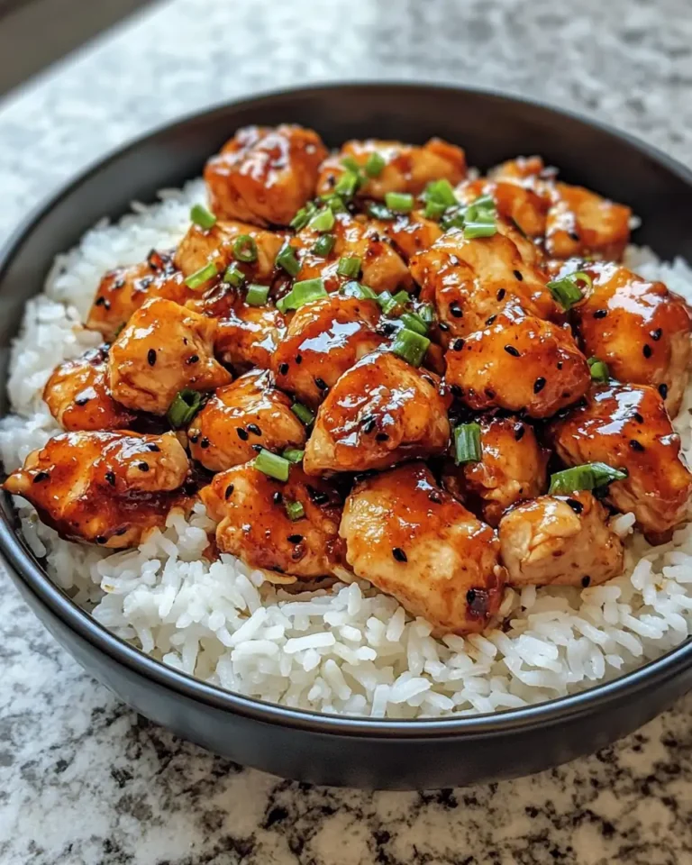 Sizzling Honey BBQ Chicken with Rice: A Sweet and Savory Delight - Featured Image
