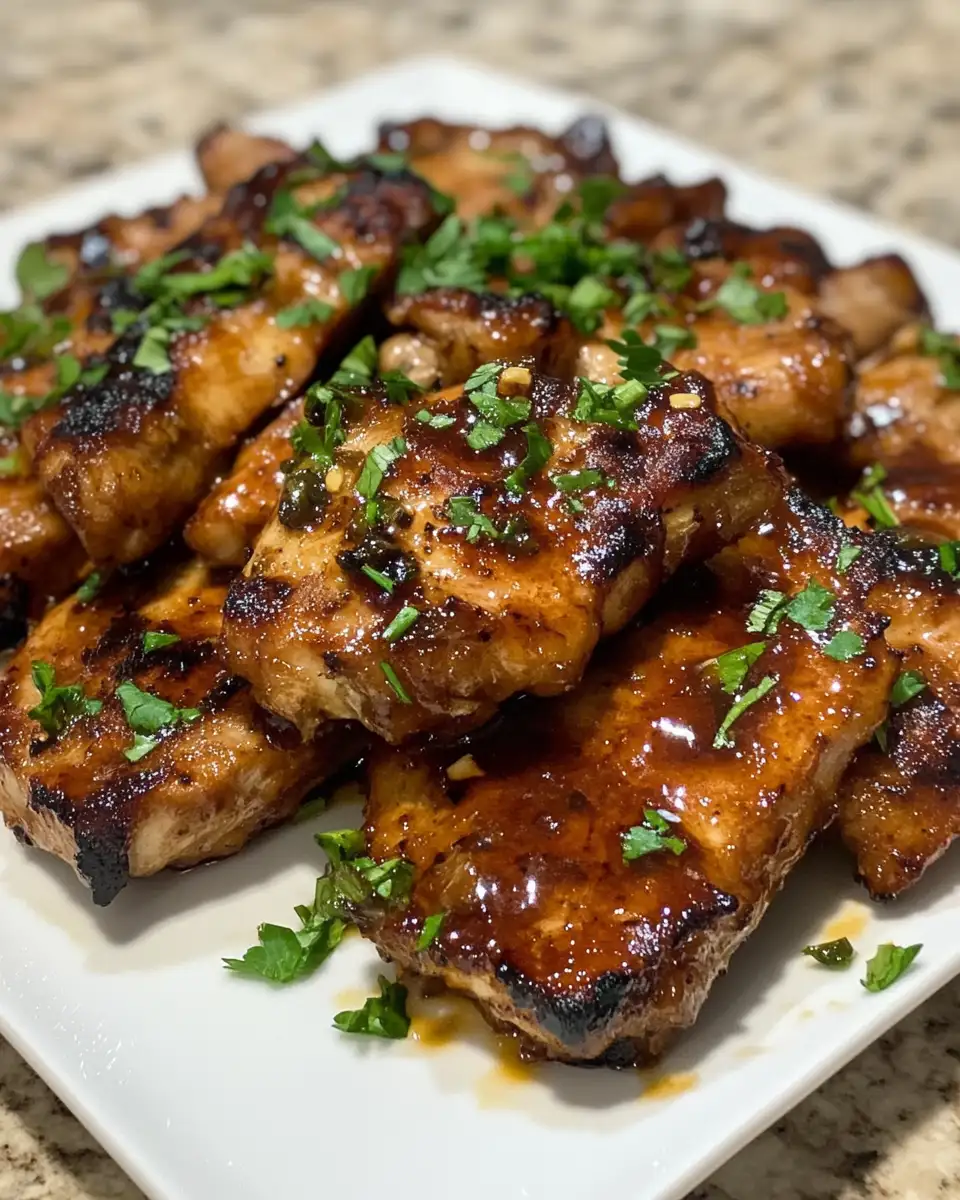 Final dish - Spice Meets Sweet: Discover the Irresistible Flavor of Jalapeno Peach Chicken