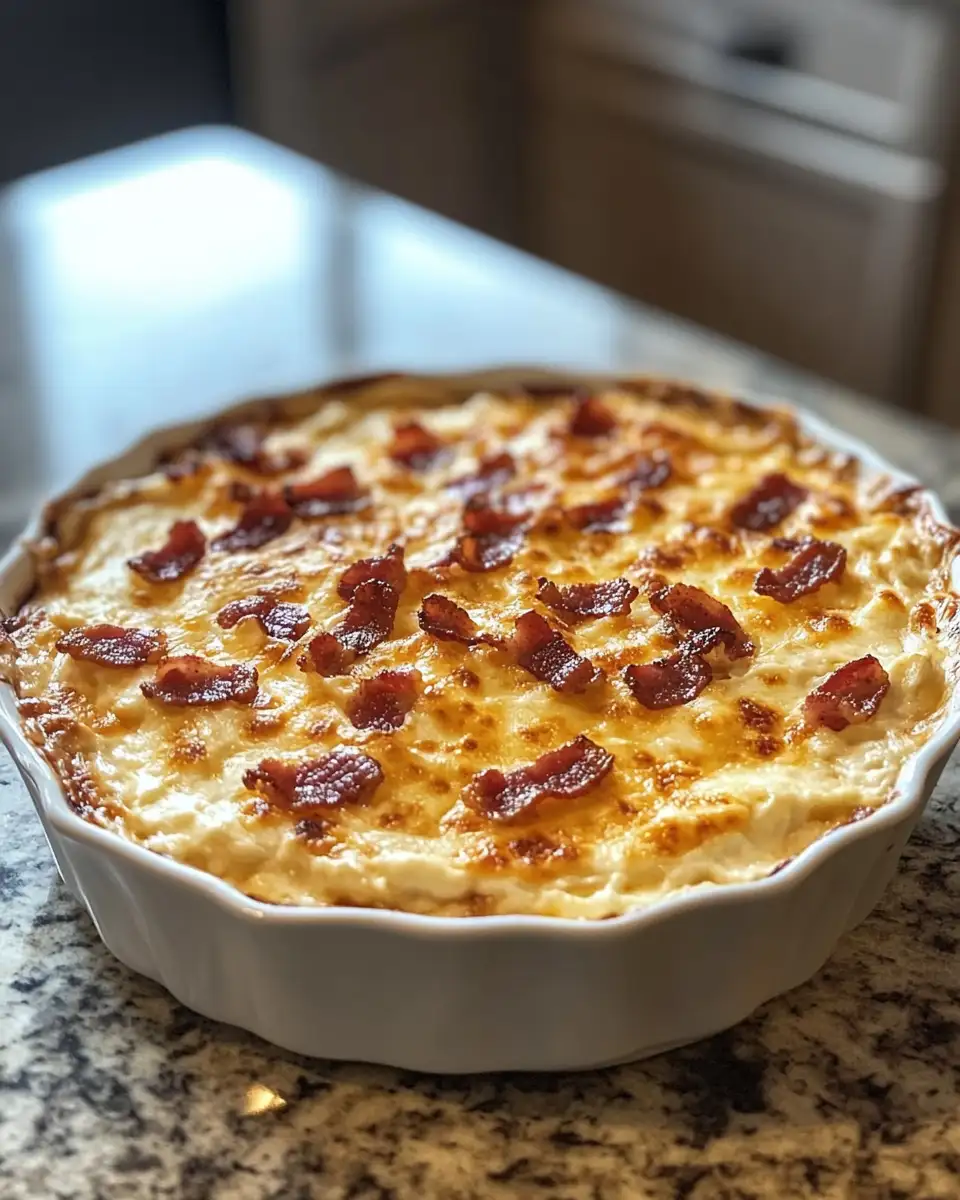 Final dish - Indulge in Irresistible Maple Bacon Cheese Dip Bliss
