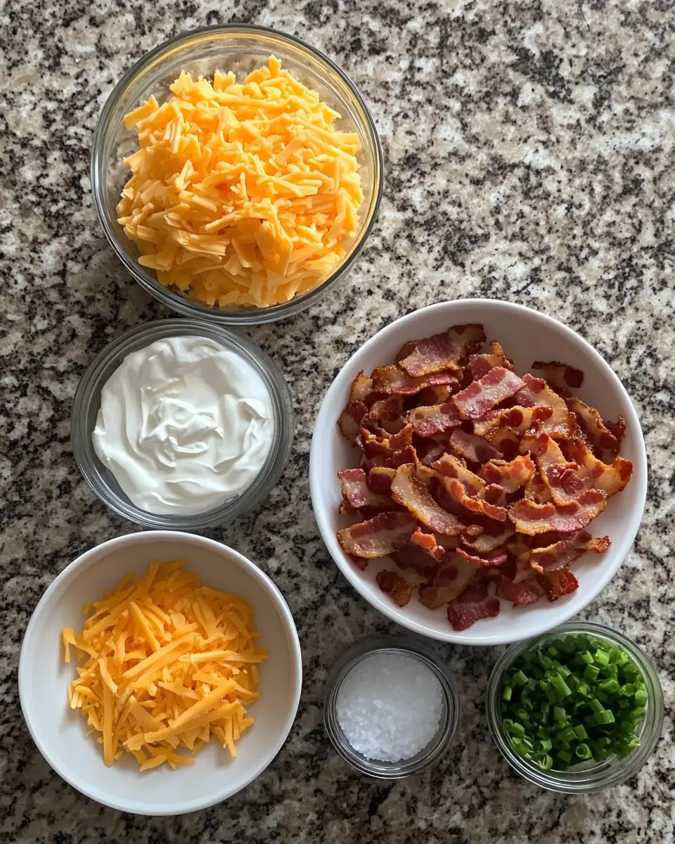 Ingredients for Indulge in Irresistible Maple Bacon Cheese Dip Bliss