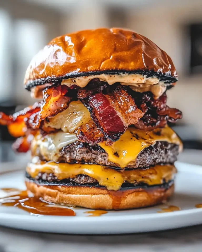 Explode Your Taste Buds with the Ultimate Maple Bacon Cheeseburger Bomb - Featured Image